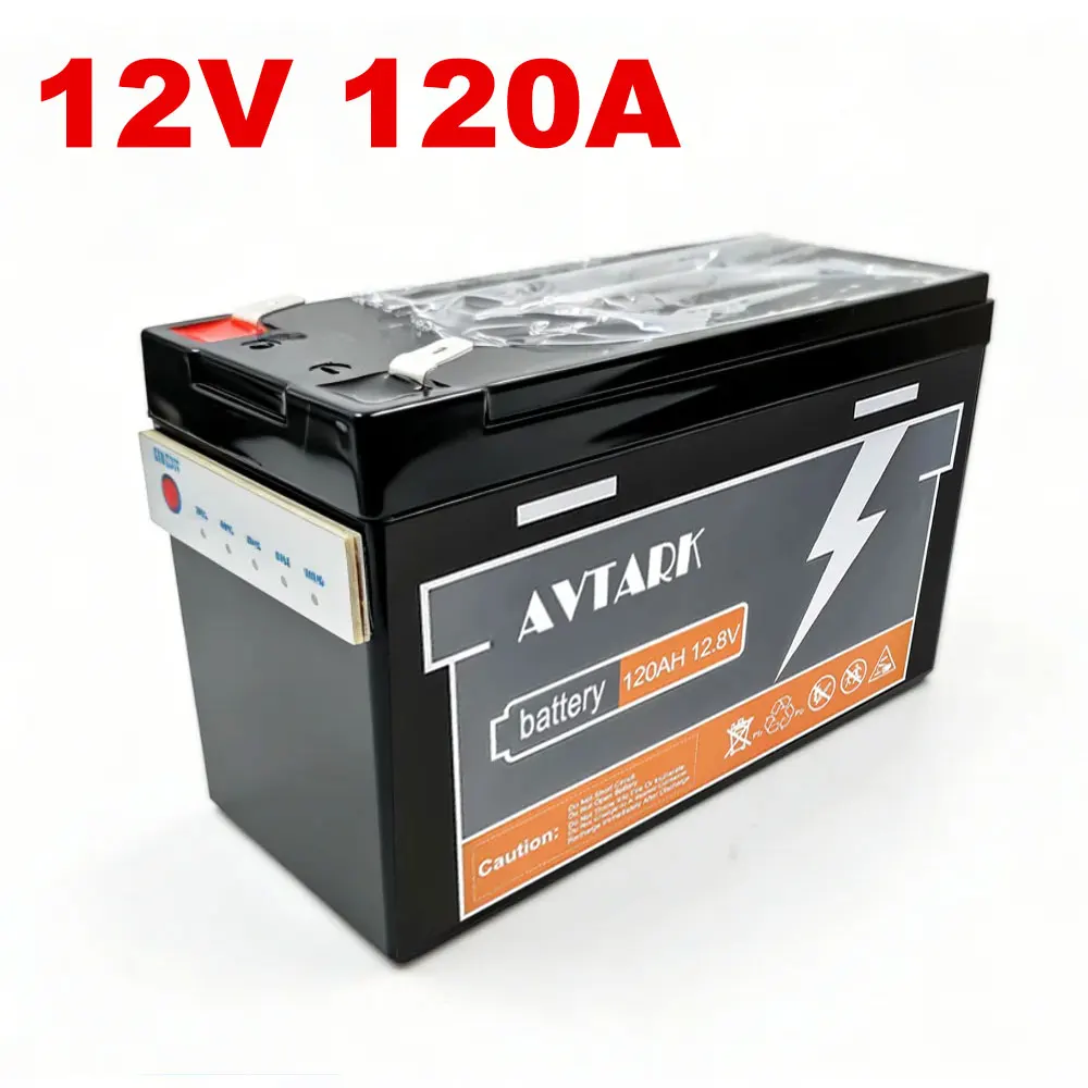 Fish Finder Charger - Batería LiFePO4 de 12V 120Ah, con