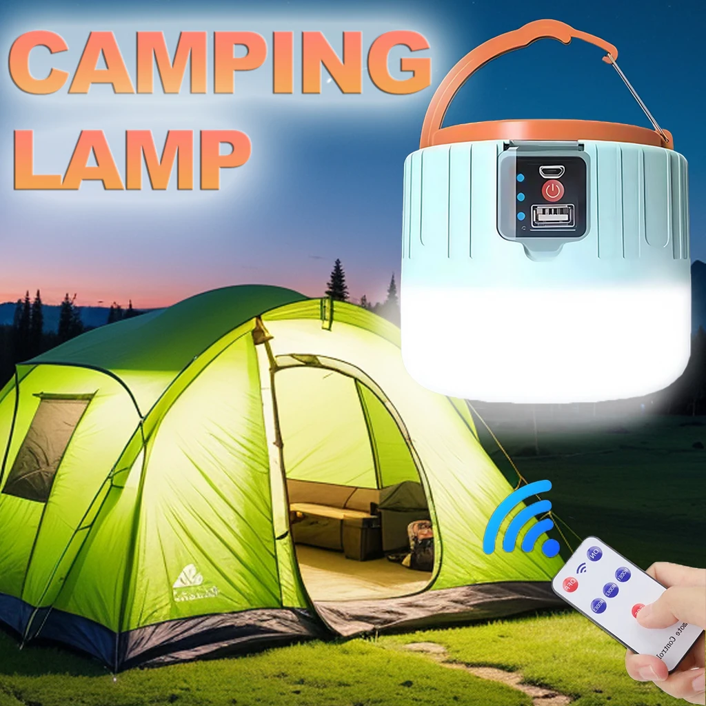 Fishing Light - Linterna Solar para acampar, luz LED