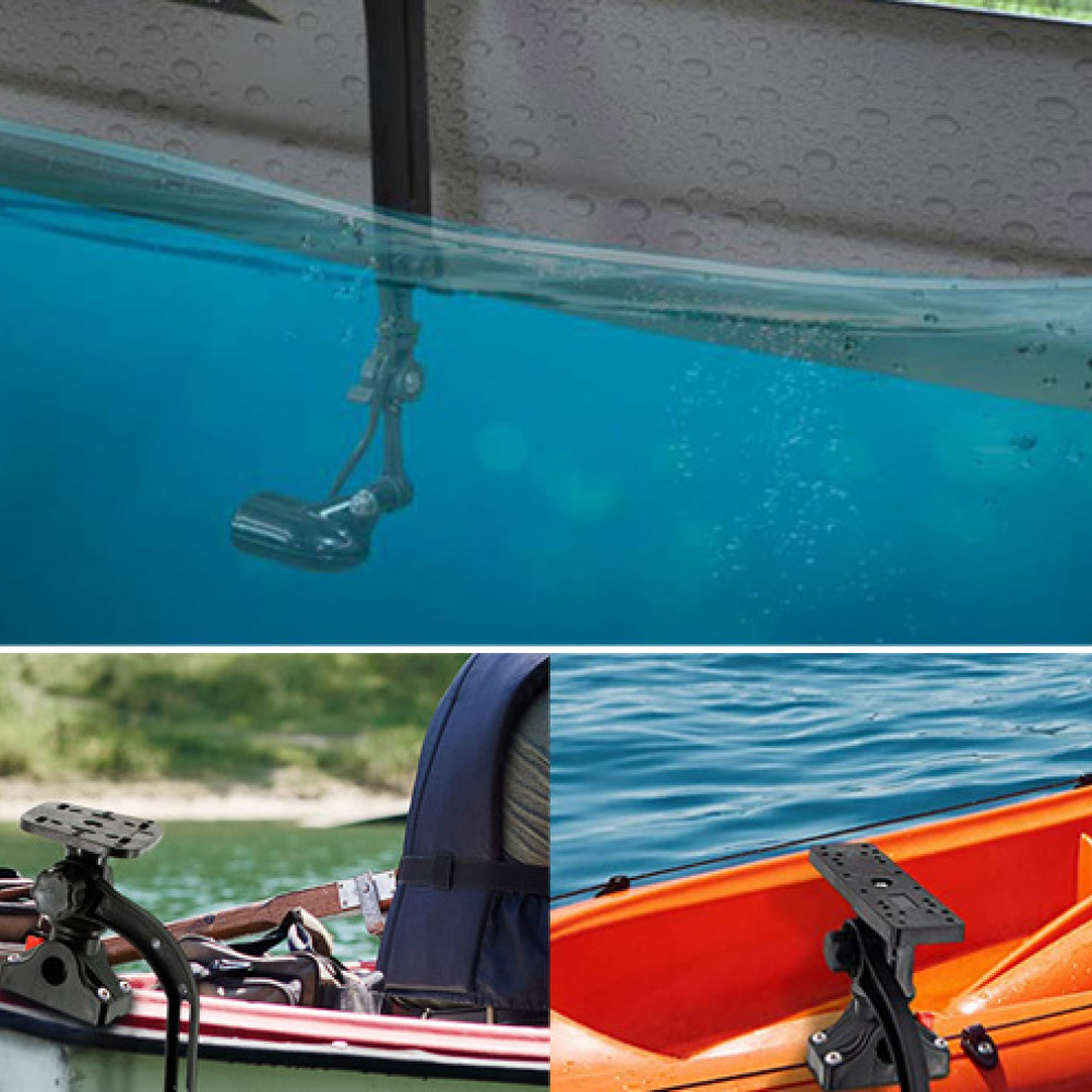 Fish Finder Mount - Soporte Giratorio para Sonda de Pesca,