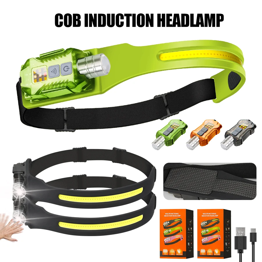 Fishing Light - Potente linterna frontal LED, linterna frontal