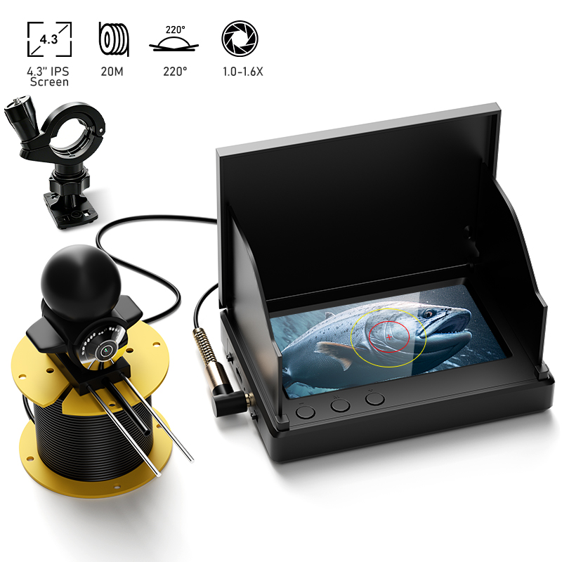 Fishing Depth Finder - Cámara de pesca con visión nocturna,