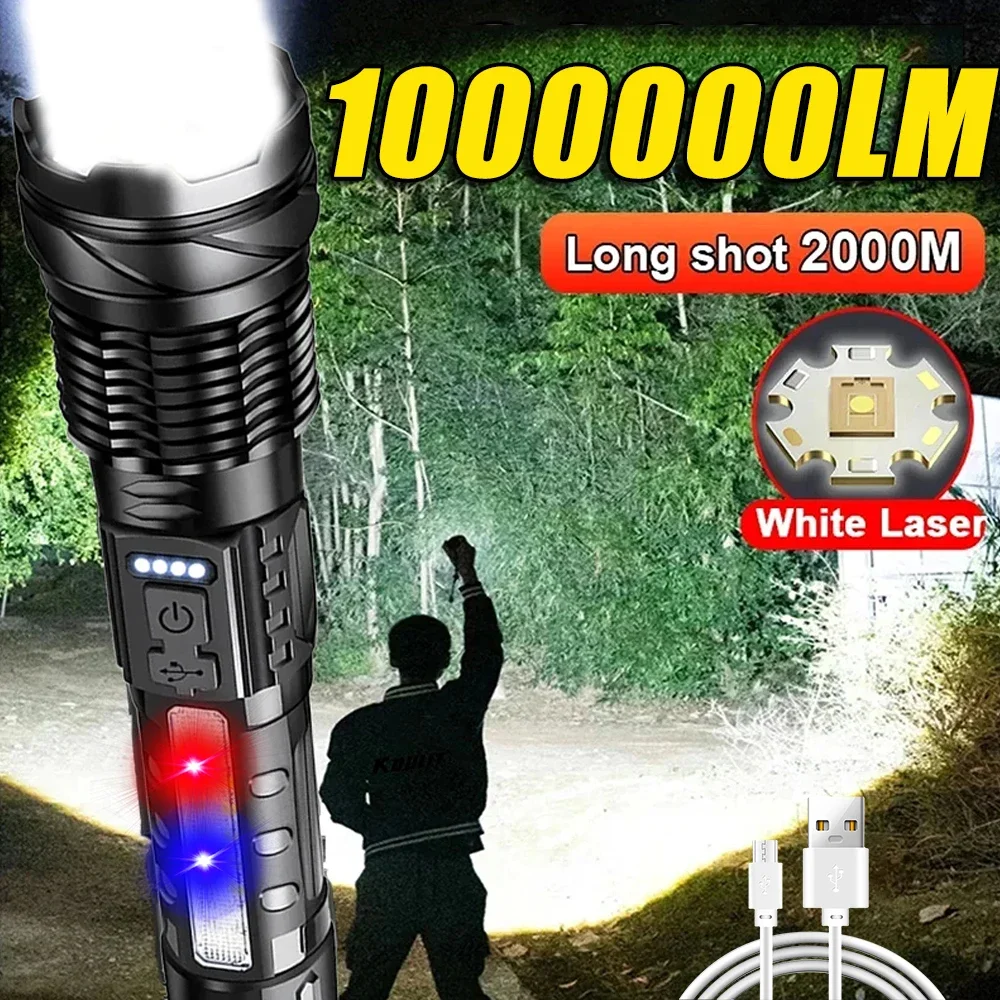 Potente linterna LED, luz de C - Fishing Light reseña y precio