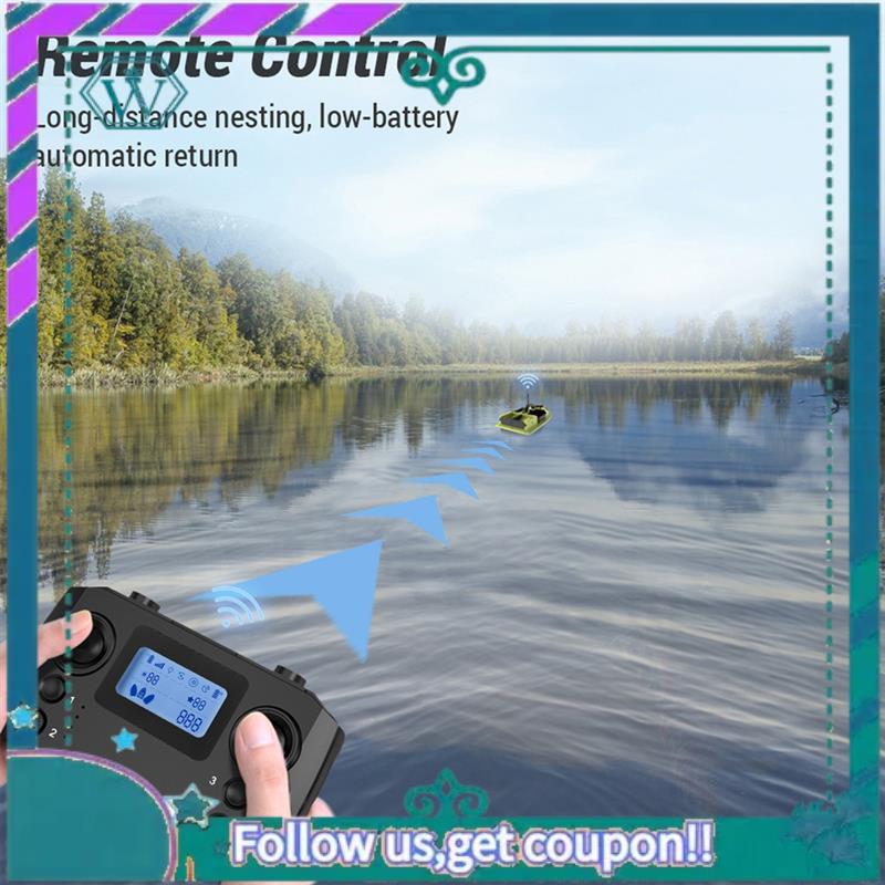 A75Q-barco de cebo de pesca co - Fishing Gps reseña y precio