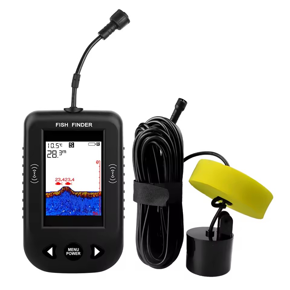 Alarma 100M Sonar portátil bus - Fish Finder Transducer reseña y precio