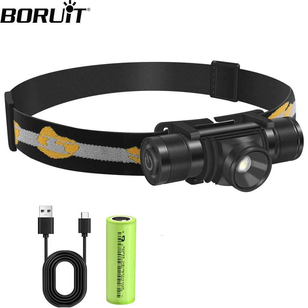 BORUIT D20 Mini faro con zoom  - Fish Finder Charger reseña y precio