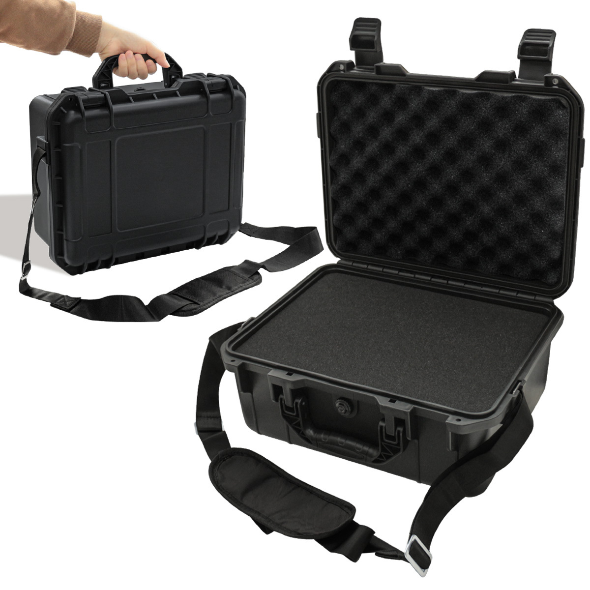 Estuche rígido para equipo con - Fish Finder Case reseña y precio
