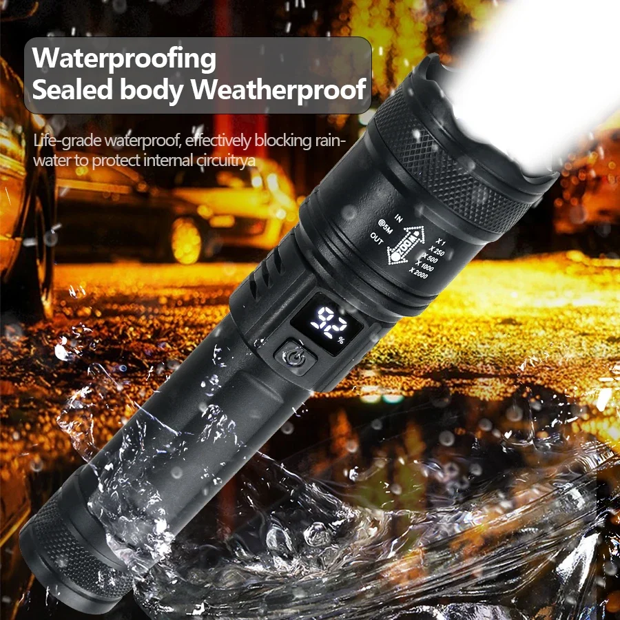 Linterna LED potente con panta - Fish Finder Battery reseña y precio