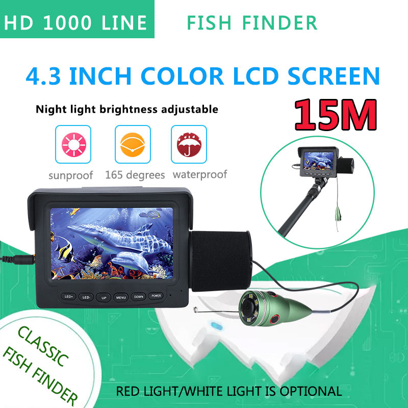 Cámara de Pesca Submarina de 1 - Fish Finder Cable reseña y precio