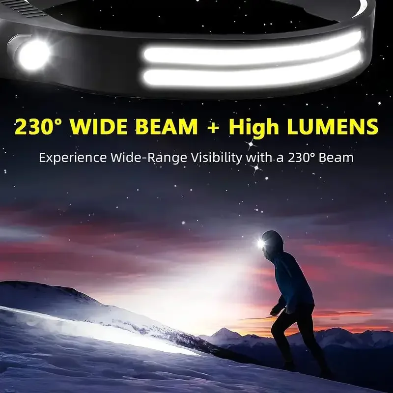 Linterna frontal LED con Senso - Fish Finder Battery reseña y precio
