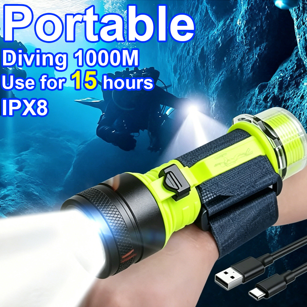 Nueva Linterna de Buceo LED Pr - Fishing Light reseña y precio