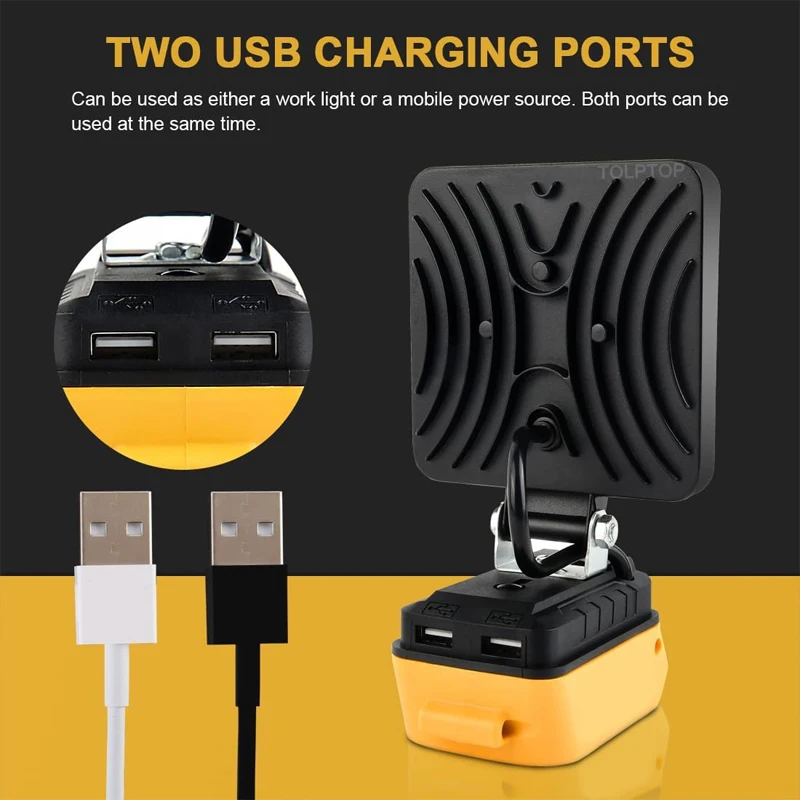 Focos de mano de luz Led de 4  - Fish Finder Battery reseña y precio