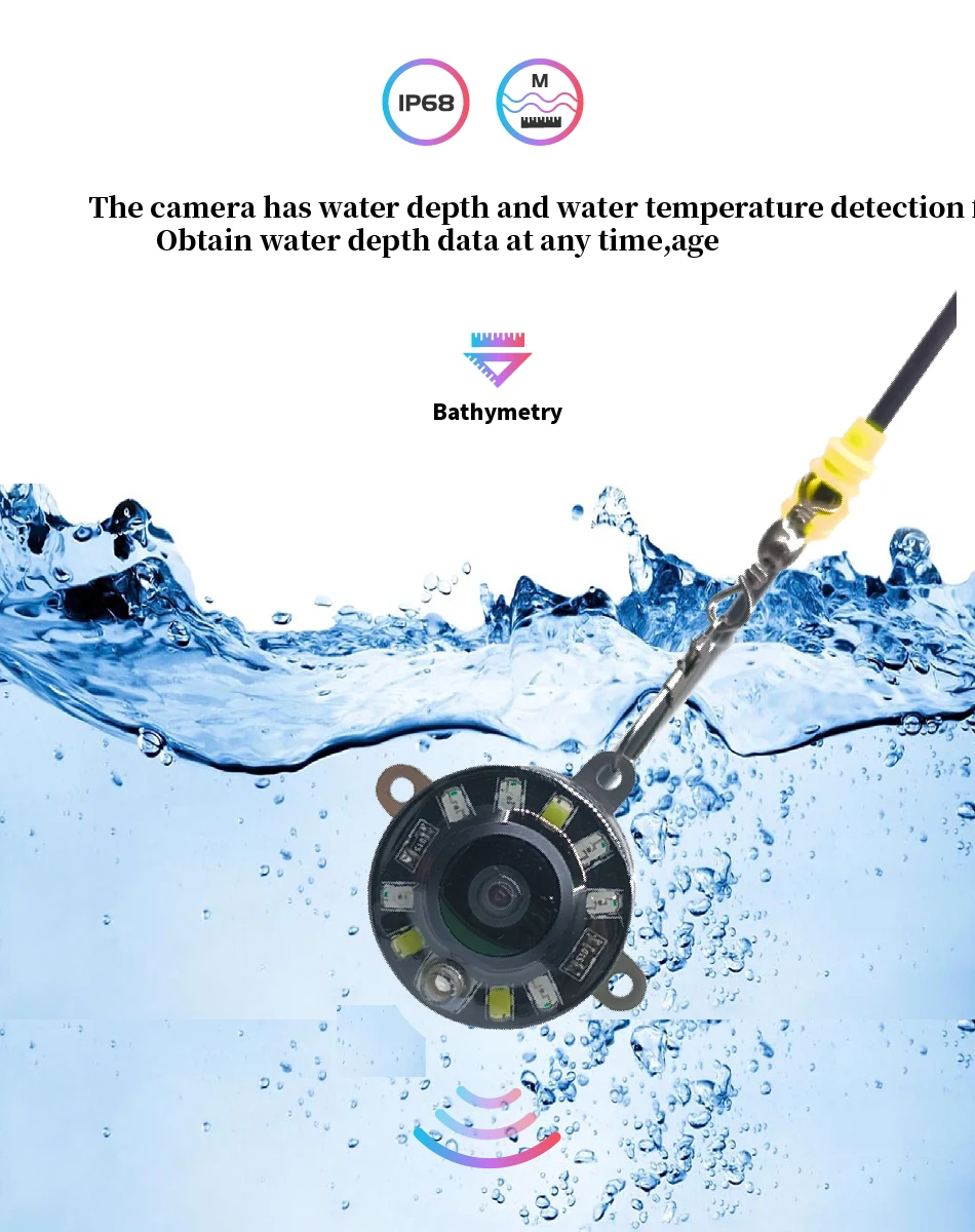Cámara de pesca submarina de 5 - Fishing Camera reseña y precio