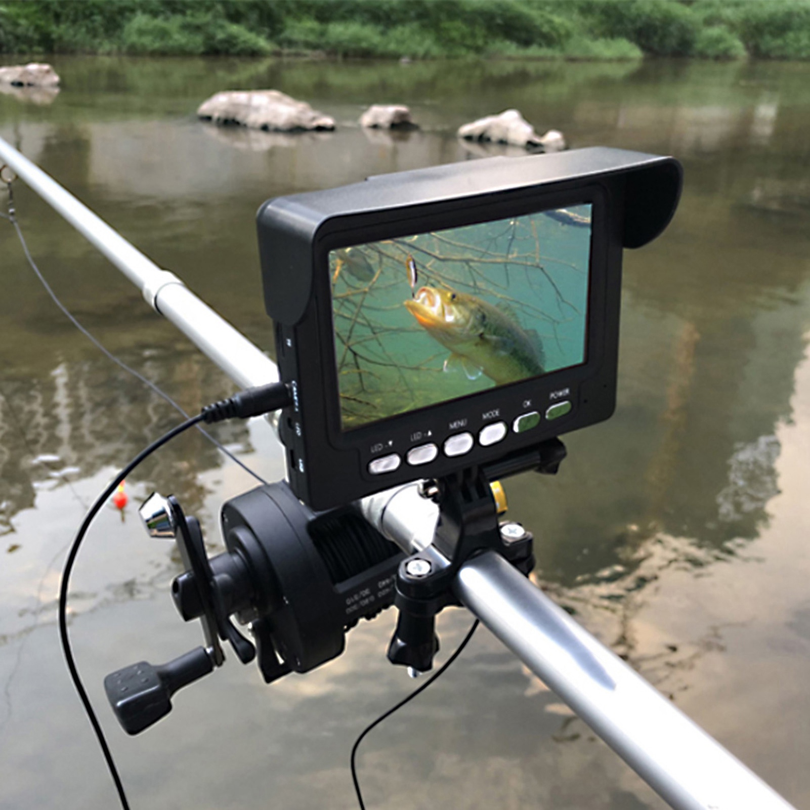 Buscador de peces Visual subac - Fish Finder Portable reseña y precio