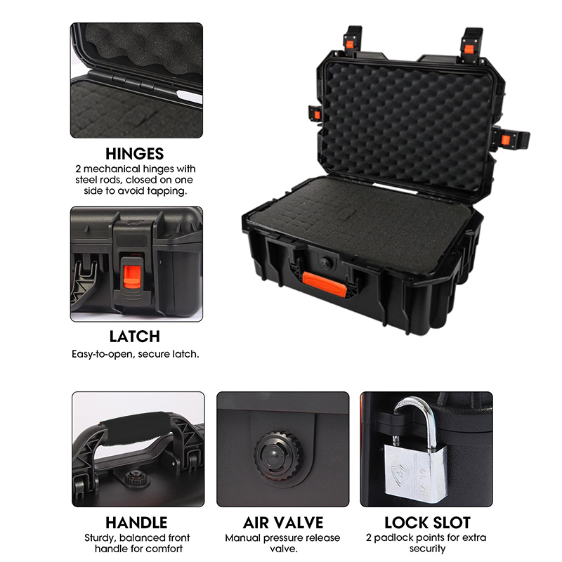 Estuche rígido de espuma preco - Fish Finder Case reseña y precio