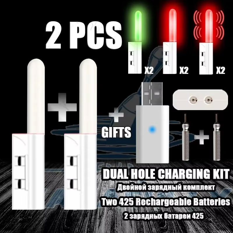 2 Luces LED Nocturnas para Cañ - Fish Alarm reseña y precio