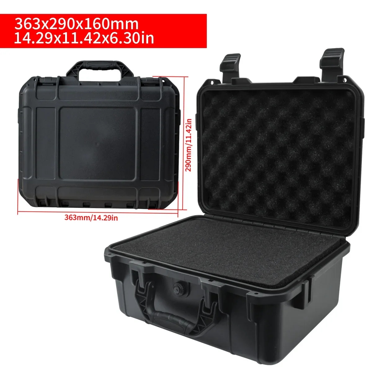 1 caja de herramientas portáti - Fish Finder Case reseña y precio