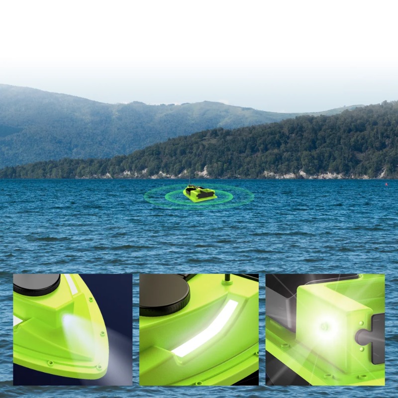 Barco Cebador con GPS D19, 600 - Fishing Gps reseña y precio