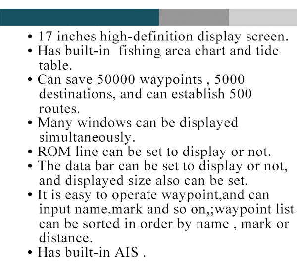 Navegador Marino de 17 Pulgada - Fishing Gps reseña y precio